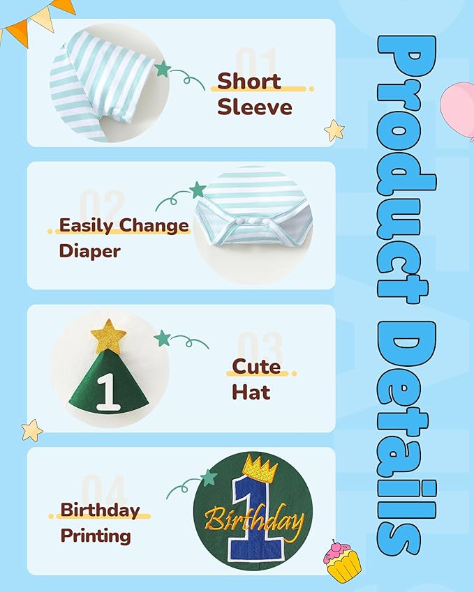 Baby Boy Swimsuit UPF 50+ Sun Protection Rash Guard Swimwear Zipper One Piece Toddler Boy Bathing Suit With Hat