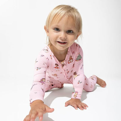 Bellabu Bear Convertible Footies for Baby Boys & Baby Girls, Family Matching Pajamas, Rayon from Bamboo