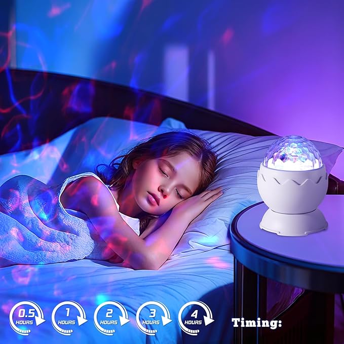 Galaxy Projector for Bedroom, Dinosaur Egg Galaxy Light Projector with Timer and Remote, Nebula Ceiling Night Light for Kids Adults, Room Decor, Christmas Gifts