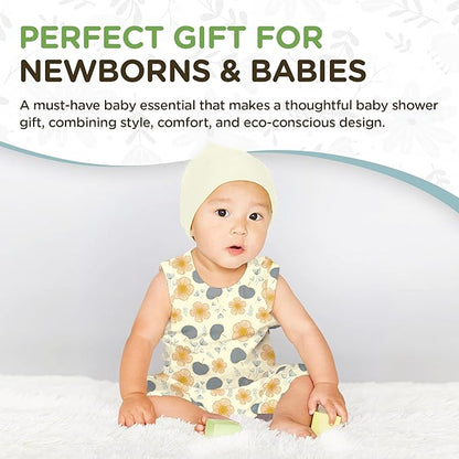 Babysoy Unisex Baby Toddler Short Sleeve Wrap Around Kimono Tee Shirt