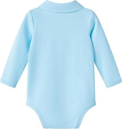 pureborn Baby Boys Girls Bodysuit Super Soft Cotton Romper 0-24 Months