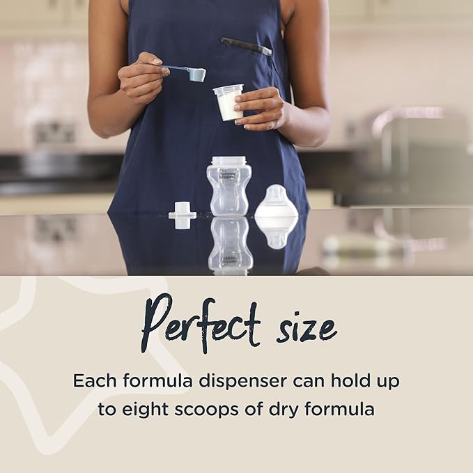 Tommee Tippee Closer To Nature Milk Powder Dispensers x 6