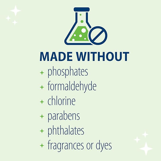 Dr. Brown's Bottle & Dish Soap for Baby Bottles and Baby Accessories, Plant-Derived, Fragrance-Free, 16 fl oz, 1 Pack