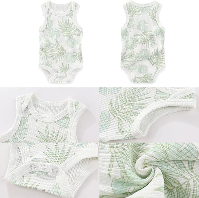 Baby Boy Girl Layette Set 18 Piece Infant Essentials Must Haves Clothes 0-9 Month Rompers+Bodysuits+Hats+Socks