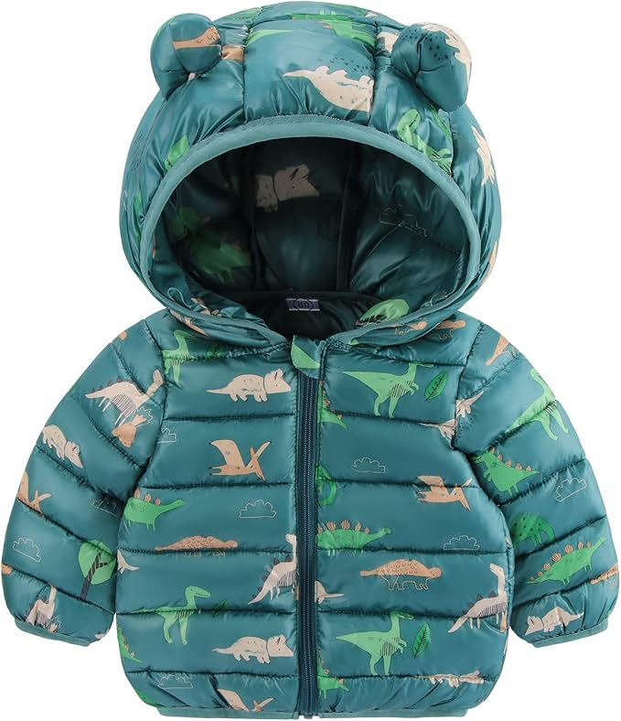 Newborn baby boy girl jacket winter clothes sweater outfit toddler puffer coat