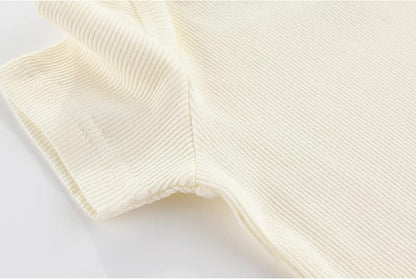 Newborn Baby Short Sleeve Bodysuit Cotton One-Piece Baby Clothes 5-Pack, 0-12 Months