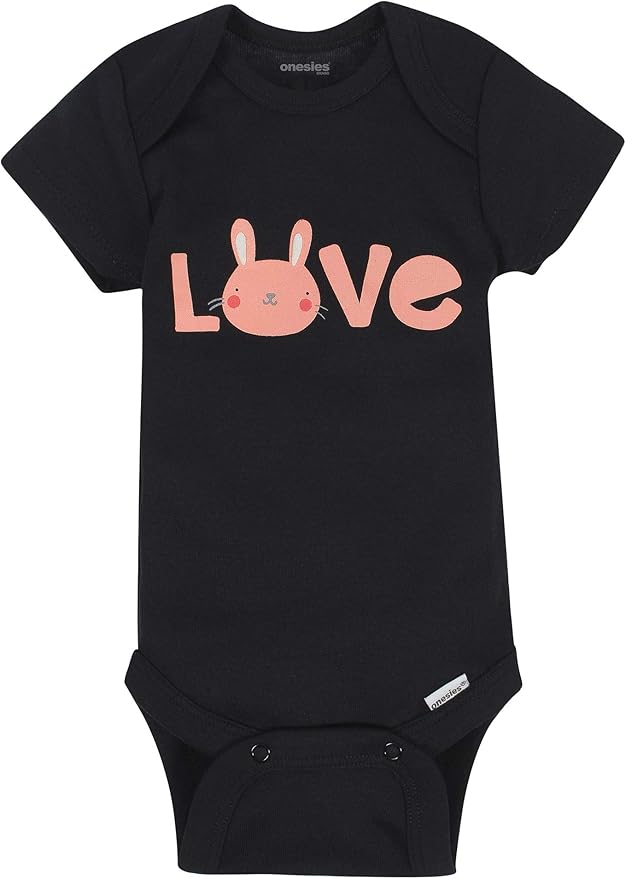 Onesies Brand baby-girls 8-pack Short Sleeve Mix & Match Bodysuits