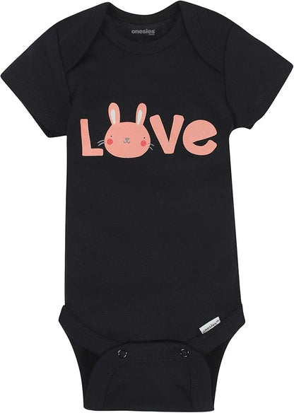 Onesies Brand baby-girls 8-pack Short Sleeve Mix & Match Bodysuits