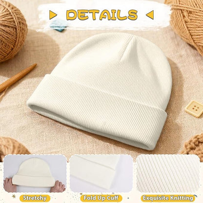 ZOORON Toddler Beanie Baby Kids Beanies Warm Winter Hat Knit Skull Cap for Boys & Girls Soft Children Infant Hat