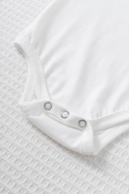 Level 1 Adorable Baby Romper 100% Soft Cotton Onesie Bodysuit for Newborns & Infants