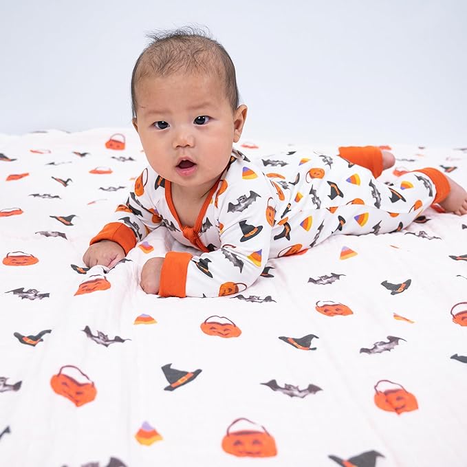 LollyBanks Baby Pajamas, 2-Way Zipper Infant Romper, 95% Viscose Made from Bamboo and 5% Spandex, Baby Sleepers