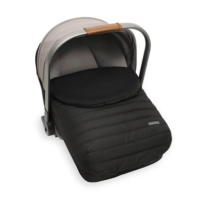 Little Unicorn Winter Car Seat Cover | Premium Insulated Fabric | Universal Fit & Easy to Install | Travel Bag Included (Black)