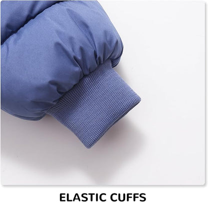 Toddler Winter Coat Baby Puffer Jacket Hoodie Snow Boy Thick Outerwear Clothes