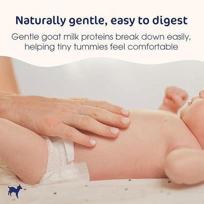 Kabrita Goat Milk-Based Infant Formula Powder with Iron, DHA, ARA & Prebiotics, for Infants 0–12 Months, Non-GMO, 28 oz