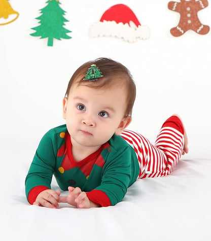 Baby Rompers-Viscose Made from Bamboo, Long Sleeve Jumpsuit Crewneck Bodysuit Infant Clothes for Boys Girls