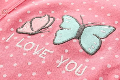 Newborn Baby Boy Girl Organic Cotton Bodysuit Long Sleeve Jumpsuit 3-Pack Outfits Clothes,0-24Months