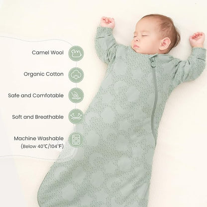kaiya baby Unisex Sleeping Bag for Babies and Toddlers 2.5 Tog Sleep Sack, Long Sleeve Sleep Sack, Wearable Blanket Baby