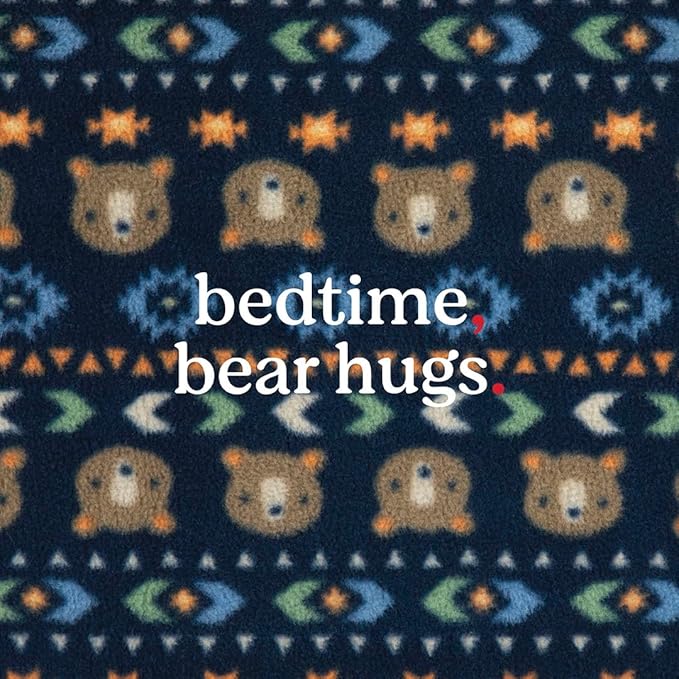 HUGGIES unisex-baby 3-pack Footed Fleece Coverall Pajamas