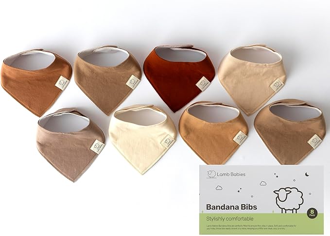 Bandana Cotton Baby Bibs