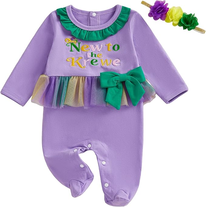 Twopumpkin My First Easter Outfit Baby Girl Newborn Bunny Onesie Ruffle Tulle Tutu Dress Romper Hooded Jumpsuit With Ear