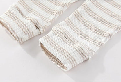 Baby Boy Girl 10 Piece Combined Type Clothing Set Cotton Baby Bodysuits and Pants Set Home Outdoor Infant Clothes