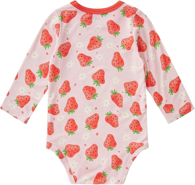 pureborn Baby Girls Boys Bodysuit Super Soft Cotton Romper 0-24 Months