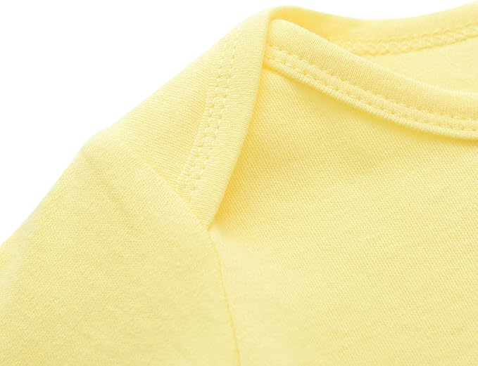 Enfants Chéris Baby Long Sleeve Bodysuit Newborn-24 Months 100% Cotton Pack of 3