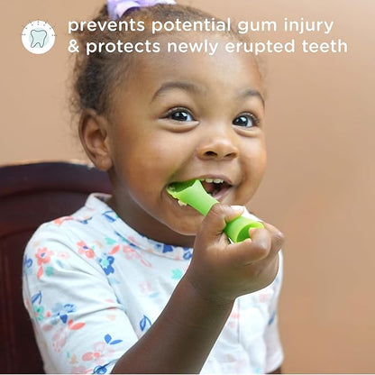 Olababy 100% Silicone Soft-Tip Training Spoon for Baby Led Weaning 2pack (Coral/Lilac)