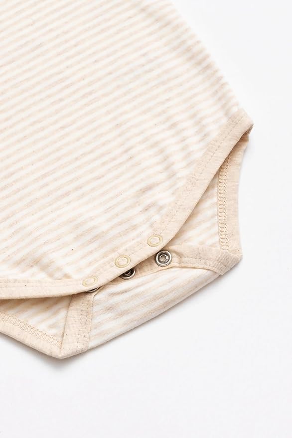 monica + andy Long Sleeve Jack & Jill Bodysuit, Organic Baby Clothes for Girls & Boys, For Preemie, Newborn & Infant