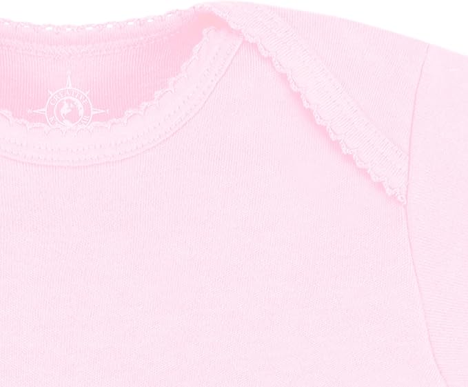 Creative Knitwear College Baby Picot Bodysuit Dress - Team Logo, Multiple Colors, for Baby Girls (0-24 Months)