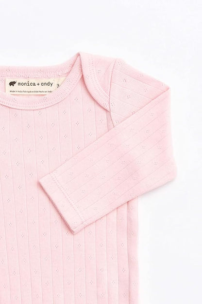 monica + andy Long Sleeve Jack & Jill Bodysuit, Organic Baby Clothes for Girls & Boys, For Preemie, Newborn & Infant