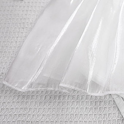 Baby Girl Summer Clothes Infant Tulle Romper Skirt Sleeveless Bodysuit One Piece Romper + Headband 2pcs set 0-12M