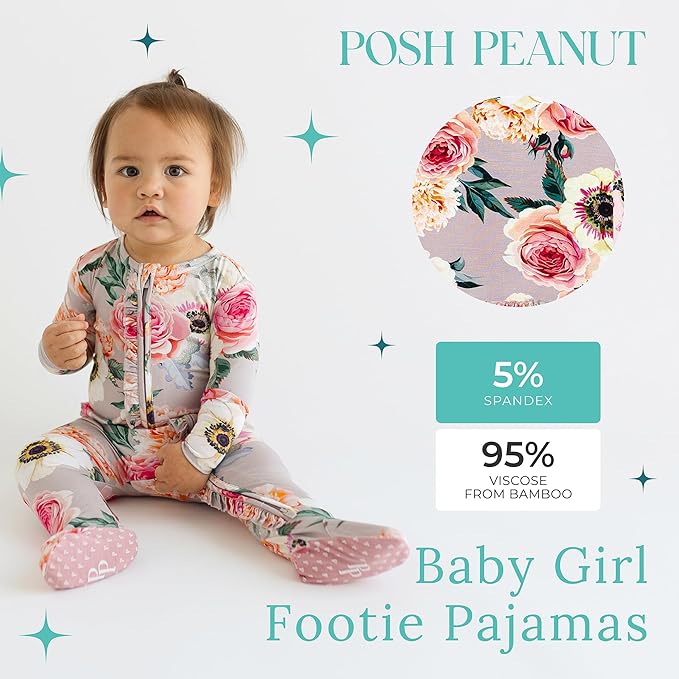 Ruffled Zippered Vintage Pink Rose One Piece