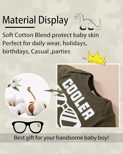 Baby Boy Swimsuit UPF 50+ Sun Protection Rash Guard Swimwear Zipper One Piece Toddler Boy Bathing Suit With Hat