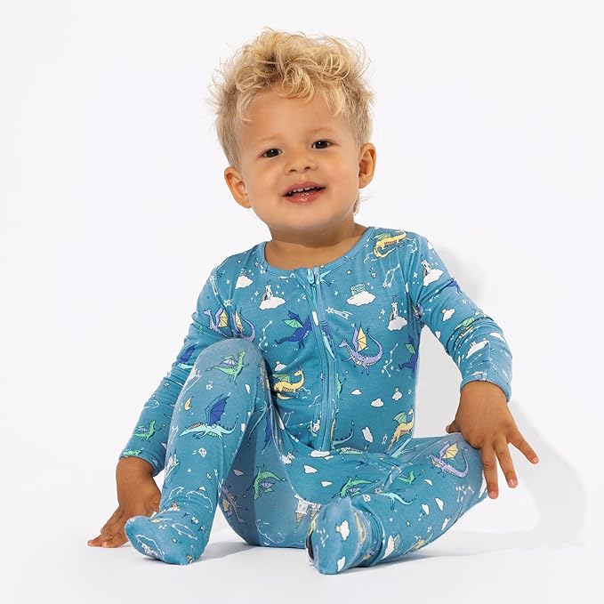 Bellabu Bear Convertible Footies for Baby Boys & Baby Girls, Family Matching Pajamas, Rayon from Bamboo