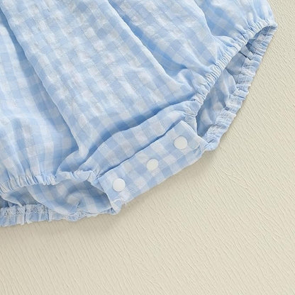 Newborn Baby Boy Fall Winter Clothes Mamas Boy Bubble Romper Smocked Outfit Infant Bodysuit Long Sleeve Onesie