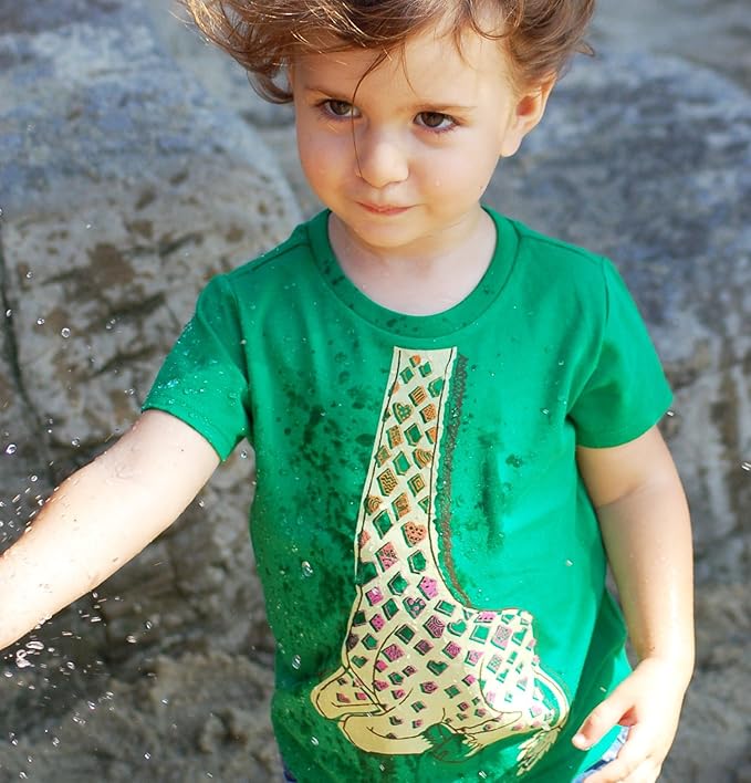 Become a Land Animal or Character Super Soft Short Sleeve Tee for Baby, Infant + Toddler (0/6M-6T)