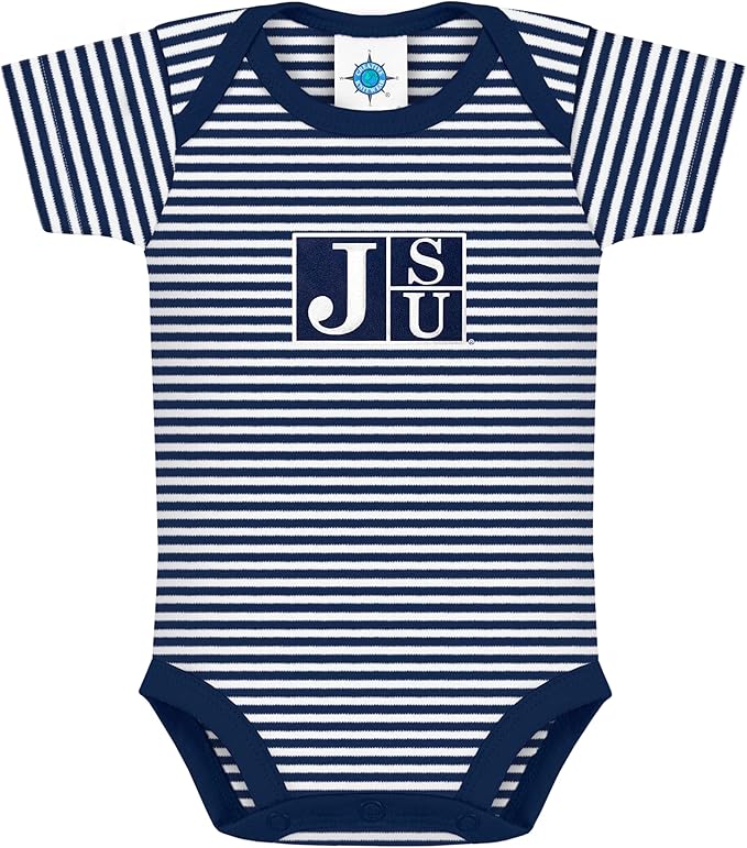Creative Knitwear College Baby NCAA Infant Striped Bodysuit