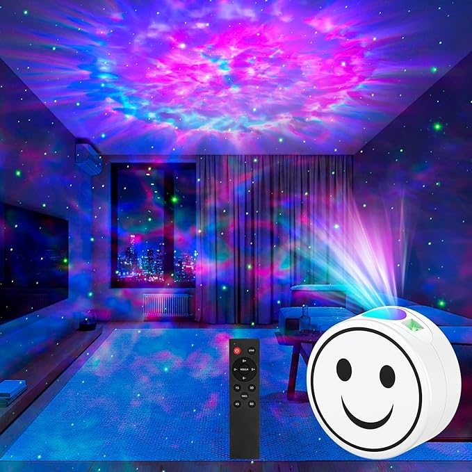 Galaxy Night Light Projector, Star Projector, Projector Night Light for Kids, 17 Mode Galaxy Projector with Timer and Remote Control, Gifts for Girls, Boys, Christmas, Birthday, Valentine's Day