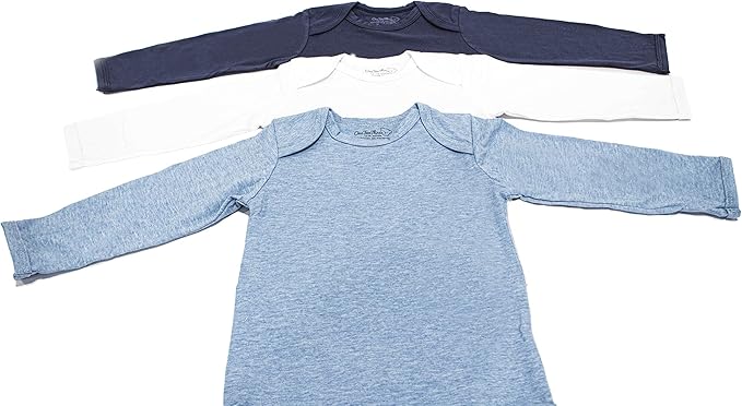 123 Bear Baby Cotton Spandex Long-Sleeve bodysuits unisex boy girl