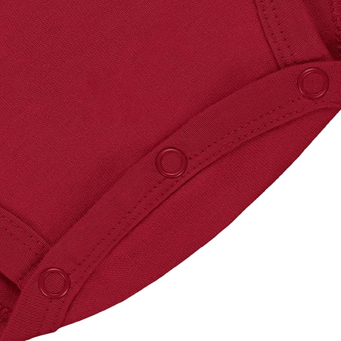 Creative Knitwear College Baby Polo Bodysuit Solid - Team Logo, Multiple Colors, for Boys & Girls (0-12 Months)