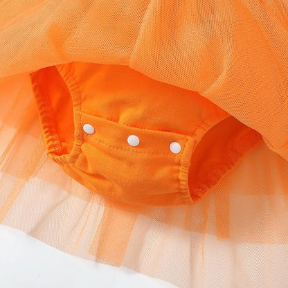 Baby Girl Clothes Infant Ruffle Sleeve Romper Dress Newborn Solid Tutu Skirt Sets Jumpsuit Headband Outfit