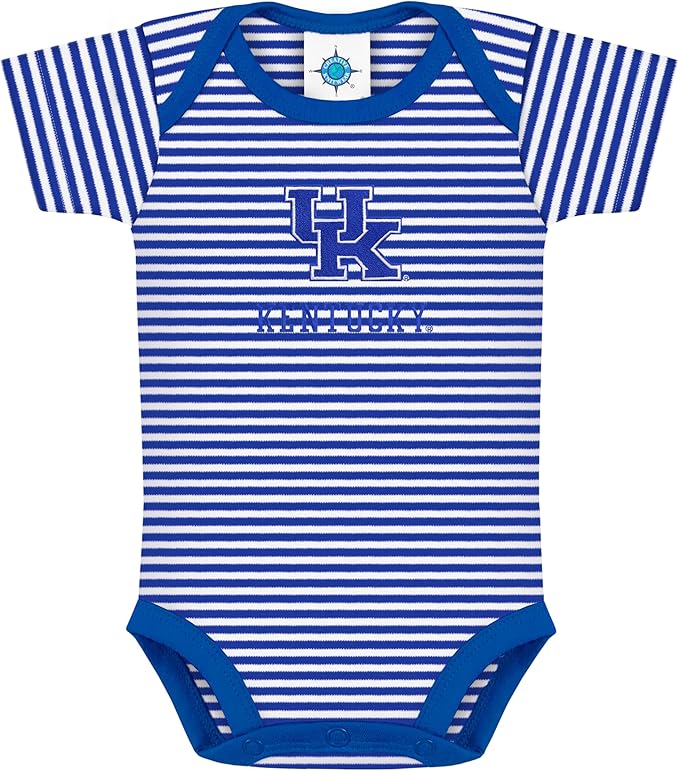 Creative Knitwear College Baby NCAA Infant Striped Bodysuit