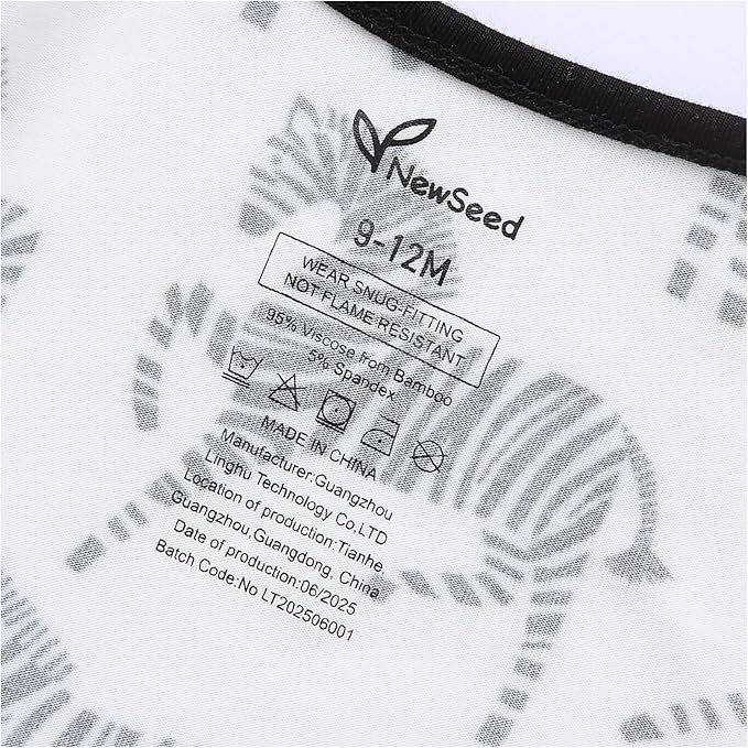 Unisex Infant Neutral Zipped Footies, Viscose from Bamboo 2-Way Zipper Romper Outfit, 0-24 Months One-piece Jumpsuit