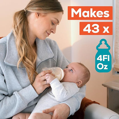 Enfamil Nutramigen Hypoallergenic Baby Formula with Iron, Lactose Free, Colic Relief from Cow's Milk Allergy Starts in 24 Hours, Brain Building DHA, Probiotic LGG for Immune Support, 27.8 Oz Can (Pack of 2)