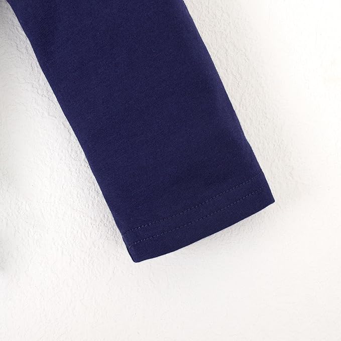 12M-14Y Toddler Baby Girls T Shirt Solid Color Blouse Ruffle Top Cotton Casual Tees Plain Shirt