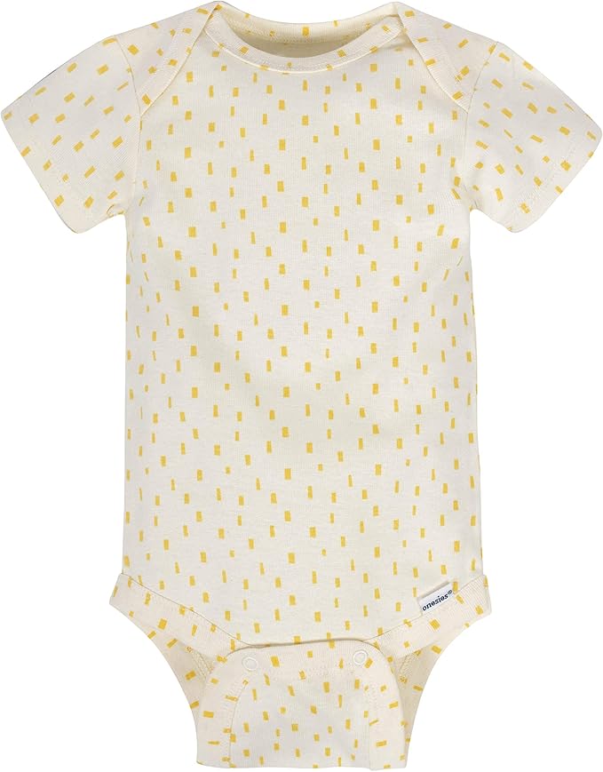 Gerber unisex-baby 8-pack Short Sleeve Onesies Bodysuits