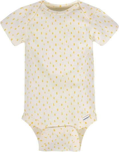 Gerber unisex-baby 8-pack Short Sleeve Onesies Bodysuits