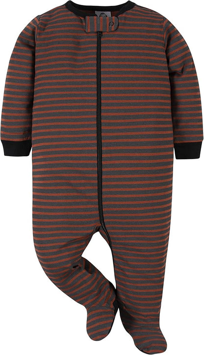 Gerber Baby Girls 4 Pack Sleep 'N Play Footie