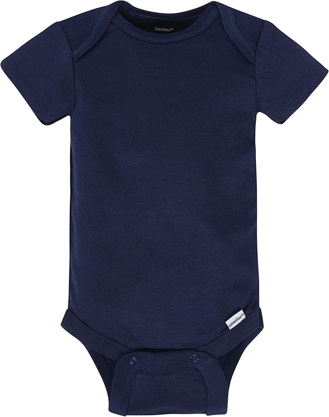 Gerber unisex-baby 8-pack Short Sleeve Onesies Bodysuits